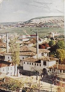 Вид Бахчисарая. Почтовая открытка 1951-го  года